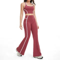 AZAD Niru Set | Crop Top + Flare Pants