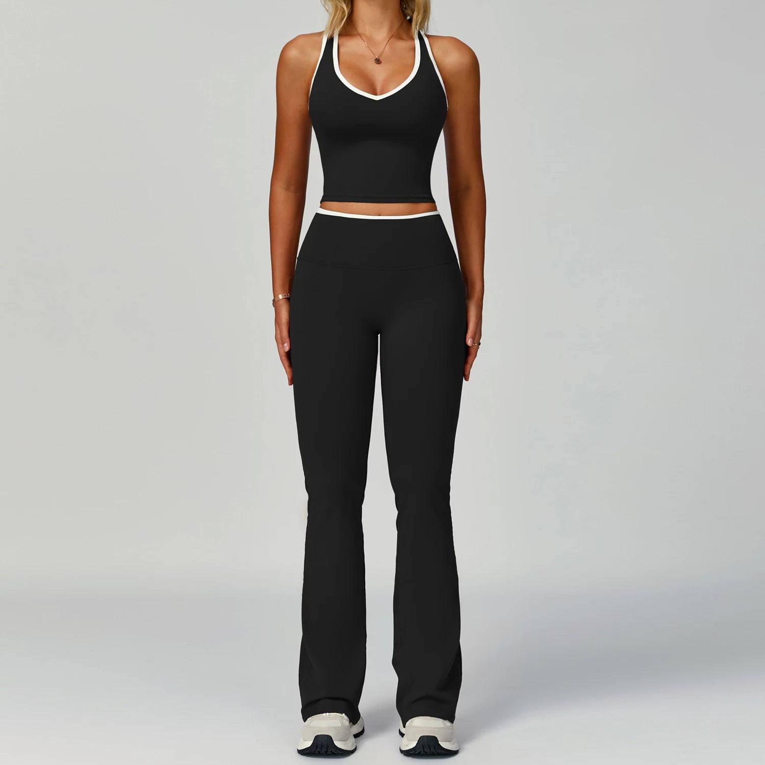 AZAD Ravā Set | Top + Flare Pants