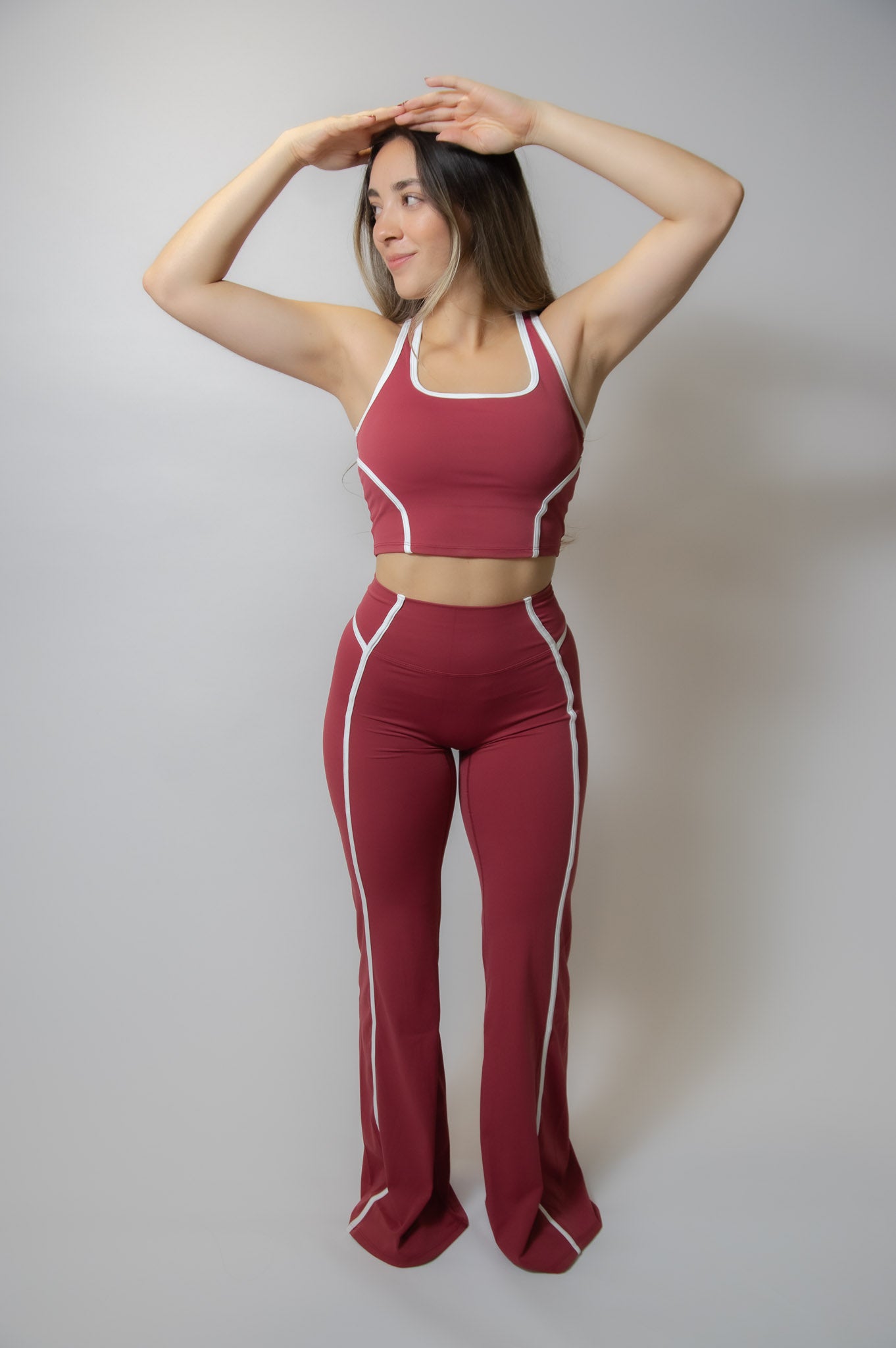 AZAD Niru Set | Crop Top + Flare Pants